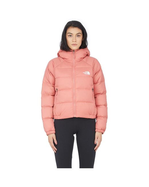 The North Face Fleece Hydrenalite Down Hoodie in Faded Rose (Pink) | Lyst