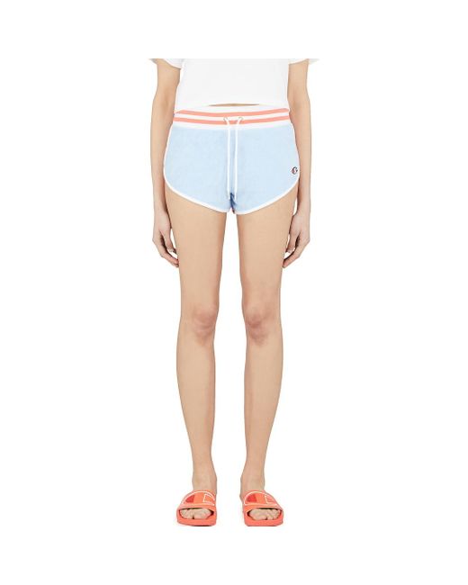 women's terry cloth bermuda shorts