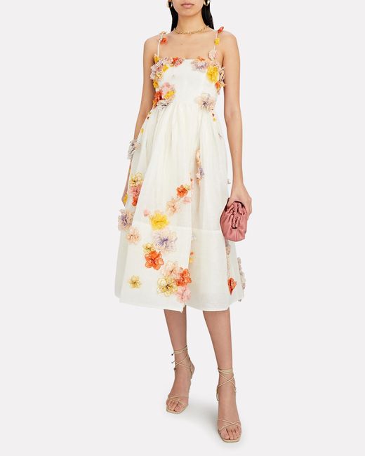 ZIMMERMANN Postcard Applique Dress - We Select Dresses