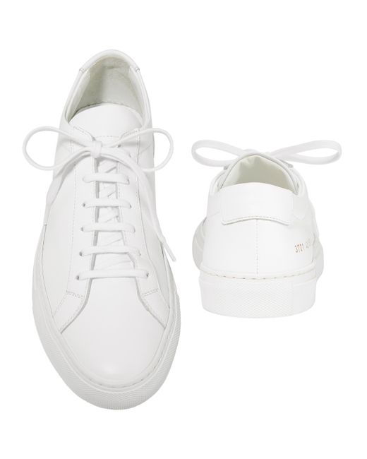 common projects white trainers