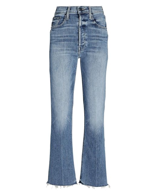 Mother Denim The Tripper Ankle Fray Bootcut Jeans in Denim (Blue ...