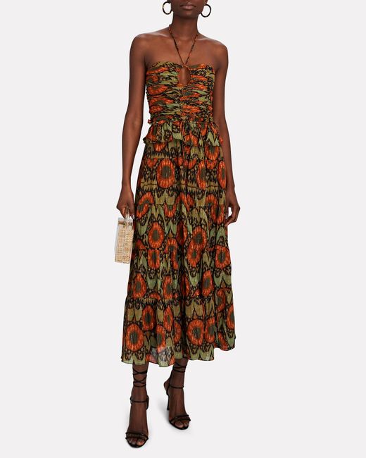 Ulla Johnson Evanthe Floral Chiffon 