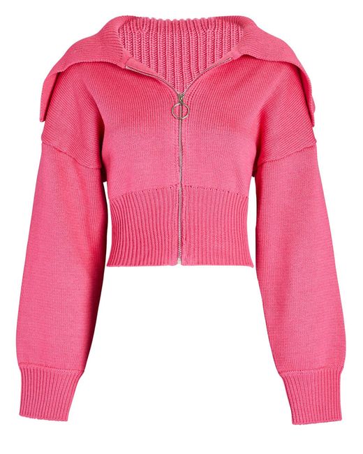 Ronny Kobo Talifa Knit Sweater in Pink | Lyst