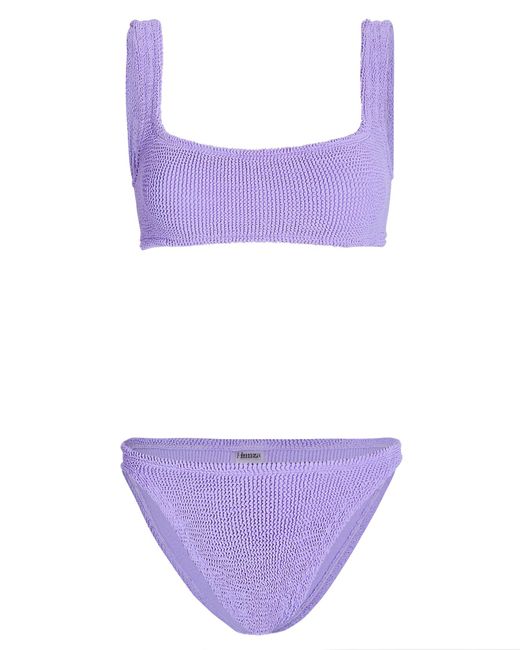 Hunza G Xandra Bikini Set in Purple-lt (Purple) | Lyst