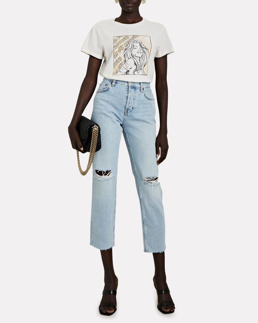 Atwater Slouchy Straight-leg Jeans 