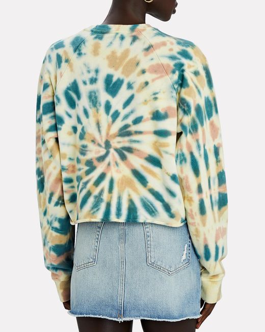 mother denim tie dye sweatshirt