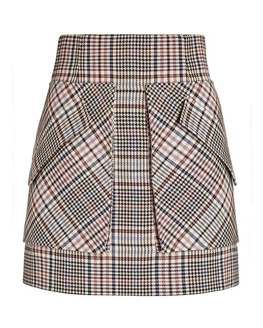AKNVAS Cherry Plaid Mini Skirt | Lyst