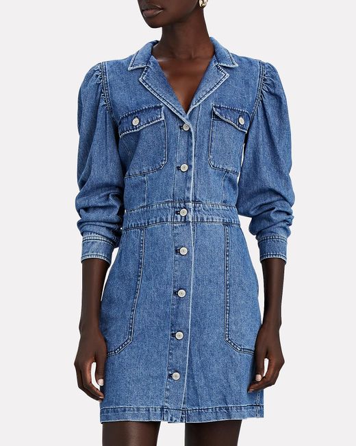rails denim dress