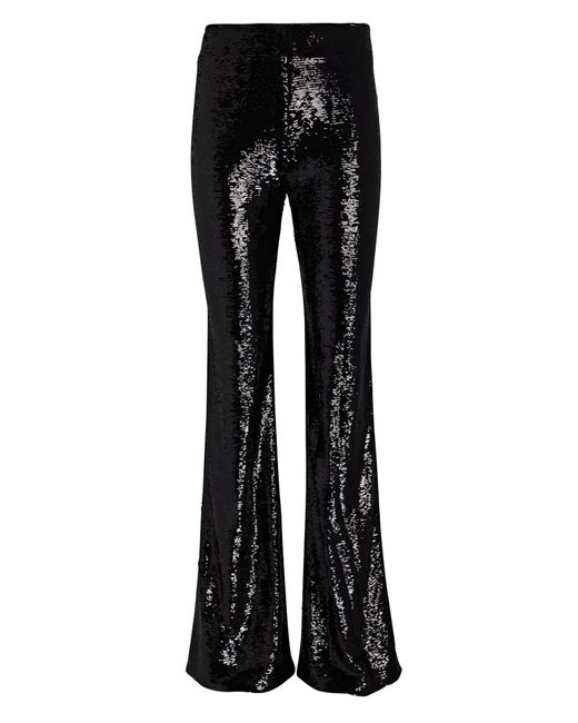 IRO Charlin Sequined Wide-leg Pants in Black | Lyst