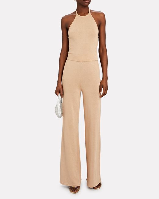 Intermix Synthetic Leda Lurex Halter 