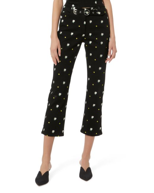 Miaou Denim Tommy Embroidered Jeans in 