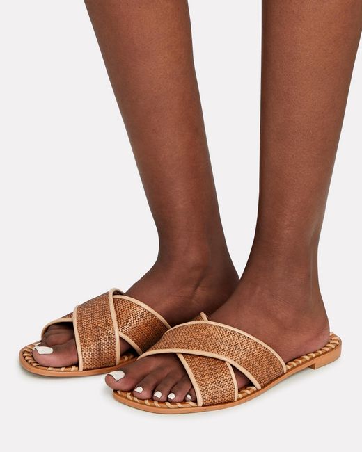 Lyst - Schutz Latisha Mid-heel Suede Gladiator Sandals in Brown