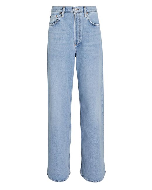 Agolde Denim Low Rise Baggy Jeans in Denim-lt (Blue) | Lyst