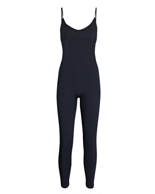 Le Ore Andria Jersey Catsuit in Blue | Lyst