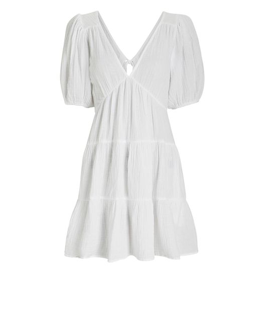 Xirena Nissa Cotton Dress in White | Lyst