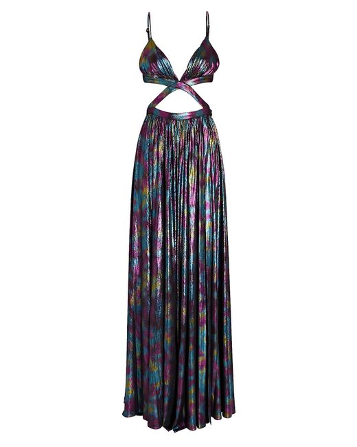 retroféte Jett Cutout Jersey Maxi Dress Lyst Canada