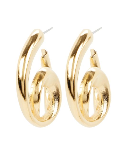 Ben-Amun Looped Hoop Earrings in Gold (Metallic) - Lyst