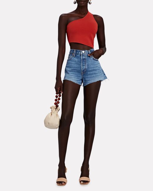 RE/DONE 70s High-rise Denim Shorts in 