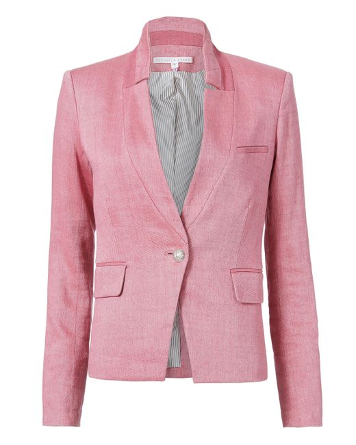 veronica beard pink miller jacket