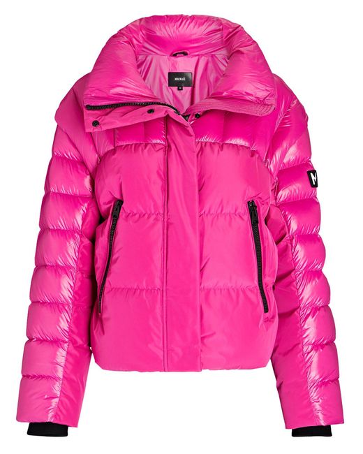mackage pink puffer