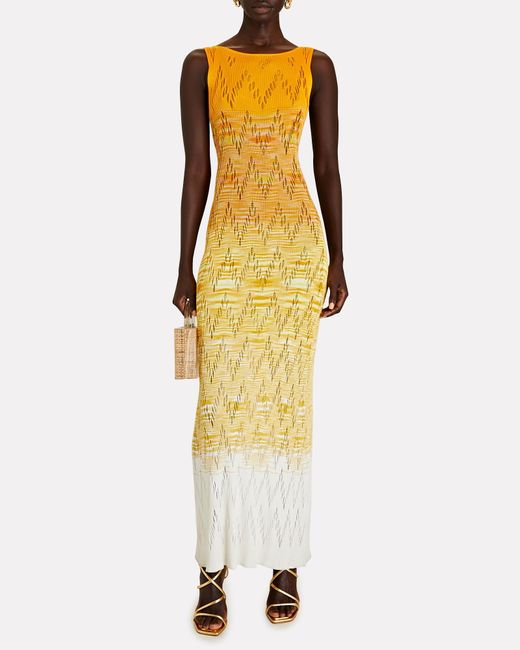 Missoni Space Dye Knit Midi Dress in 