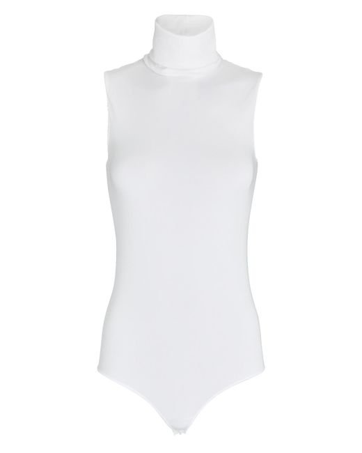 Wolford Cutout Long-Sleeve Turtleneck Bodysuit - Bergdorf Goodman