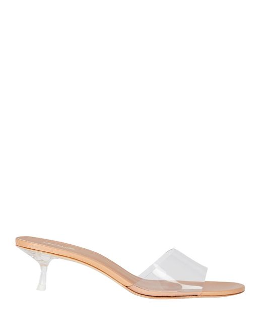 pieces vivi leather slides