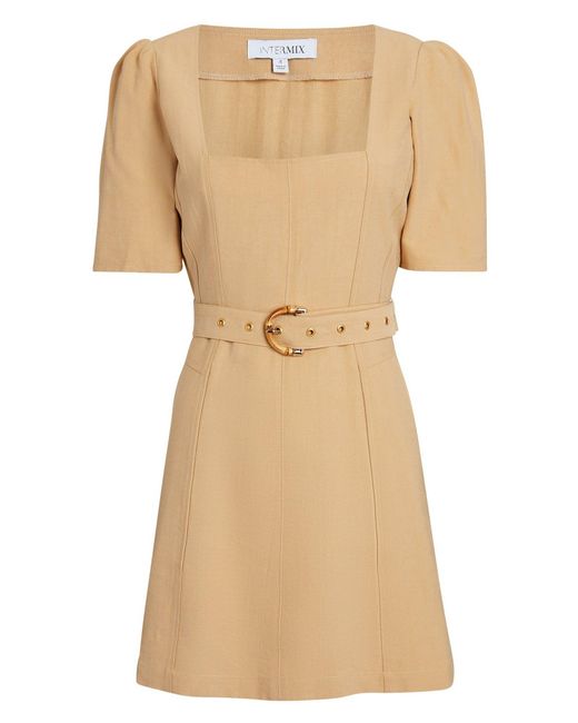Intermix Synthetic Florian Belted Mini 