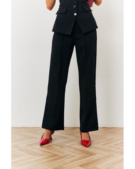 In The Style Natural Straight Leg Co-Ord Trouser