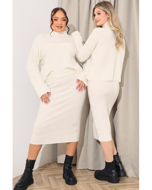 Knitted co ord skirt deals