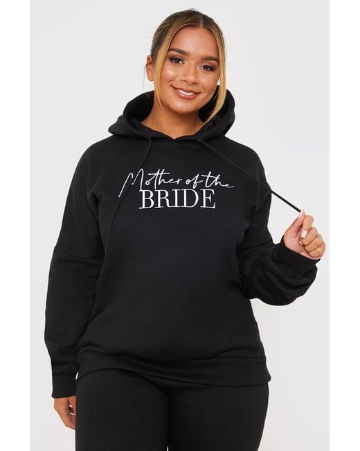 In The Style Mother Of The Bride Hoodie in Grey Lyst UK
