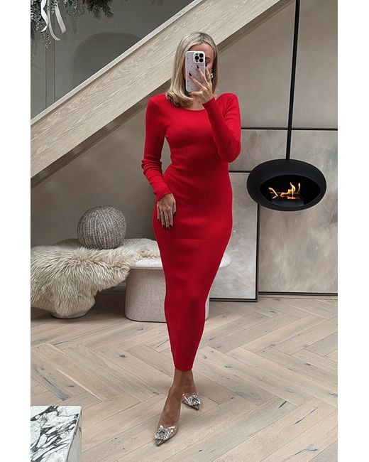 Knitted midaxi dress hotsell
