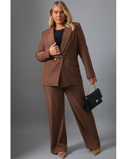 In The Style Brown Blazer