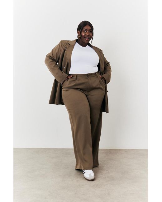 In The Style Natural Tailored Co-Ord Trouser