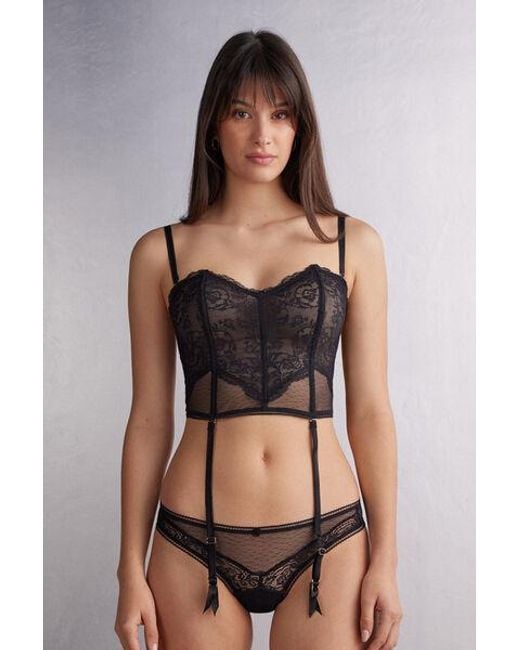 Guepiere Lace Never Gets Old di Intimissimi in Black