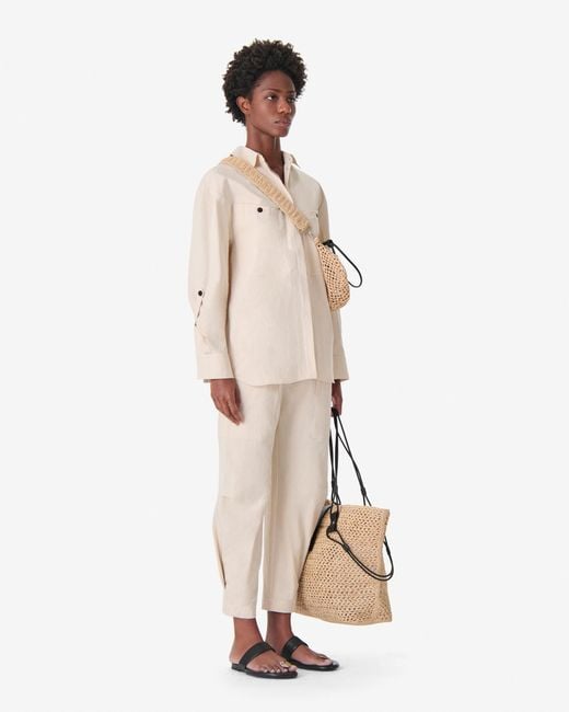 CHEMISE AMPLE IRO en coloris Natural