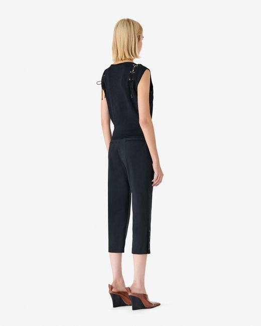 IRO Blue Capri Pants