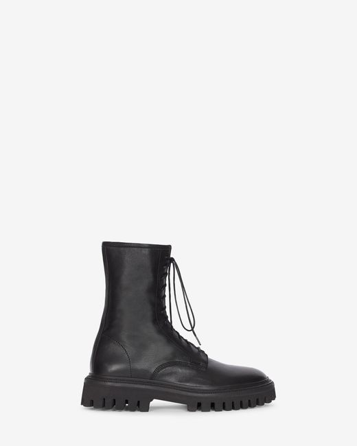 IRO Kosmic Lace-up Leather Boots in Black for Men | Lyst