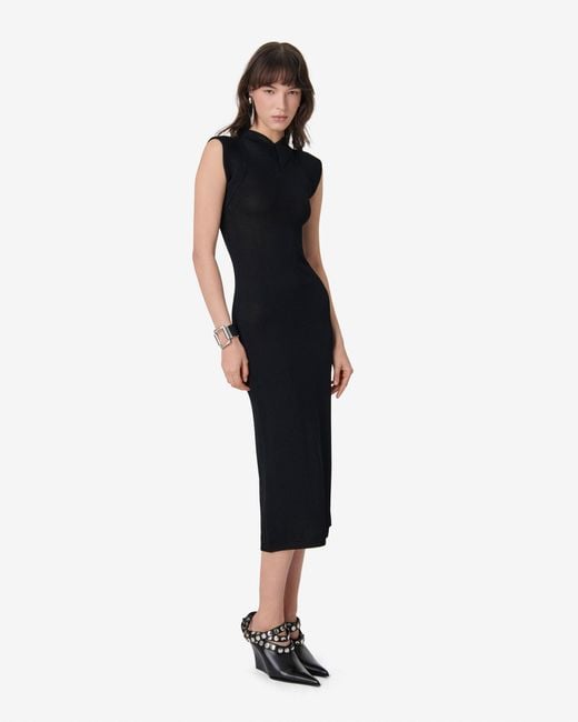 IRO Blue Fitted Dress