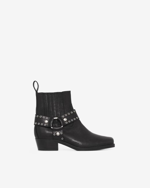 BOTTINES EN CUIR IRO en coloris White