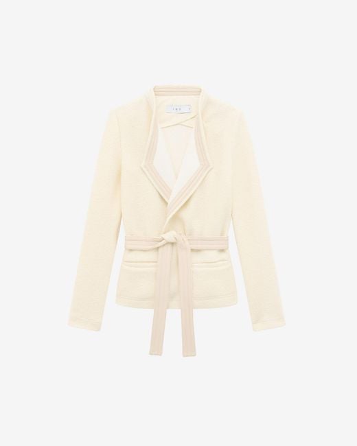 IRO White Double-breasted Jacket