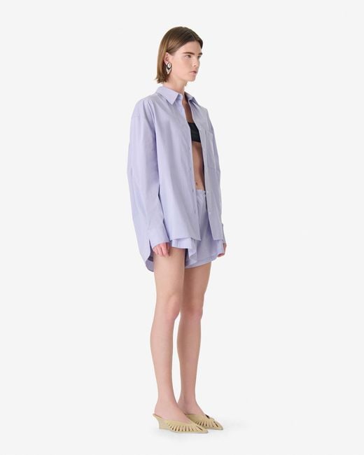 CHEMISE AMPLE IRO en coloris Blue