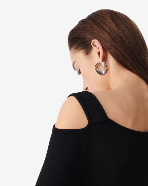 IRO Black Asymmetrical Top