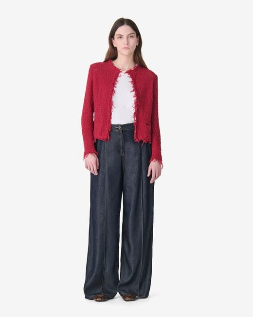 IRO Textured Tweed Jacket
