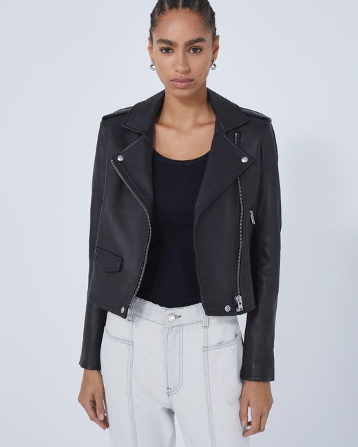 IRO Ashville Leather Biker Jacket in 