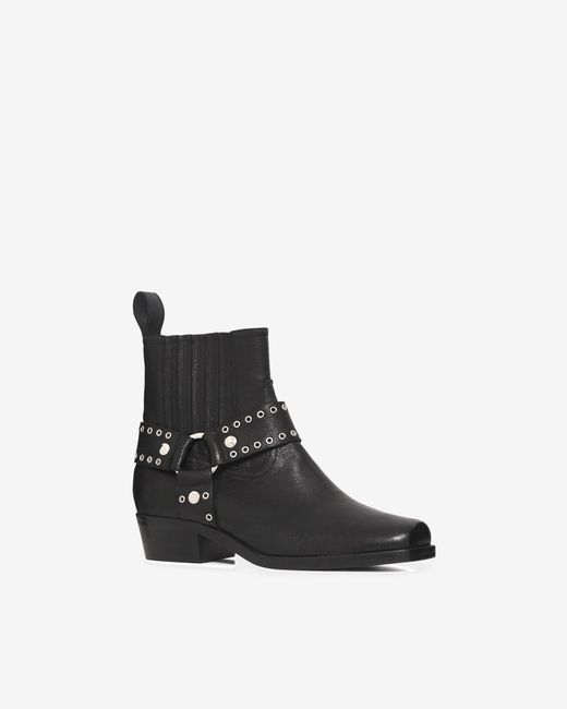 BOTTINES EN CUIR IRO en coloris White