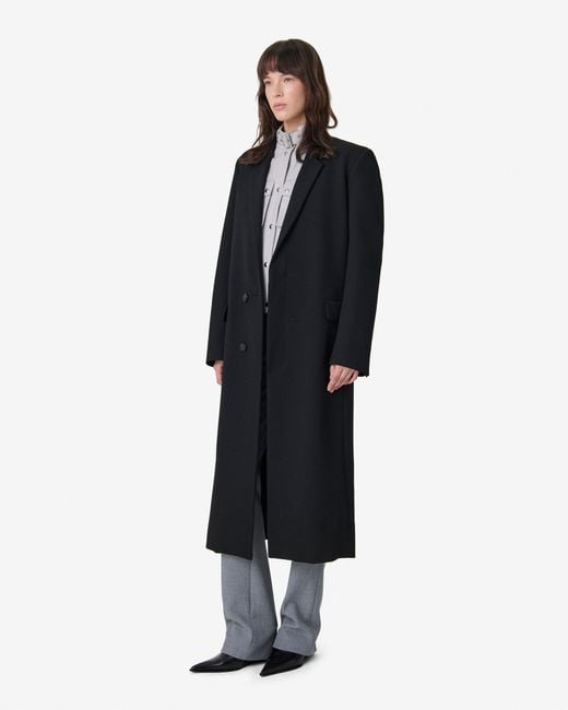 IRO Blue Long Coat