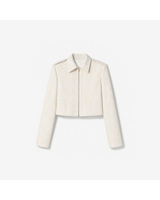 IRO Natural Cropped Tweed Jacket