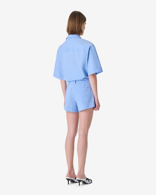 COMBISHORT AMPLE IRO en coloris Blue