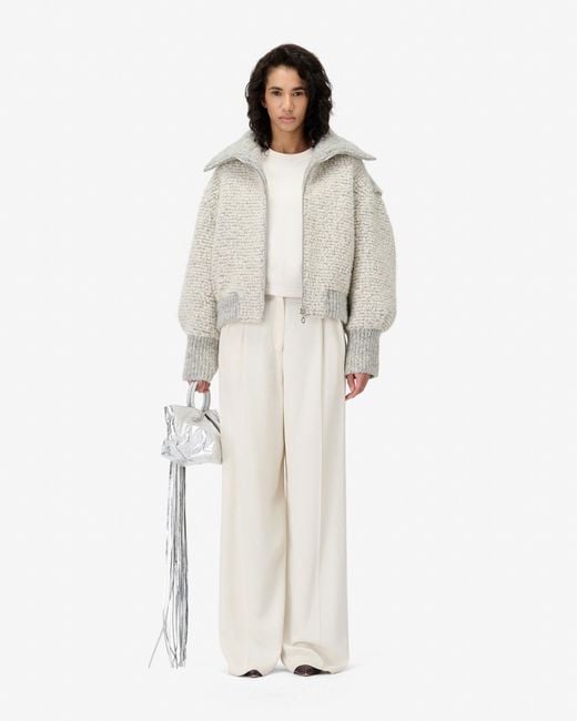 IRO White Waffle Jacket